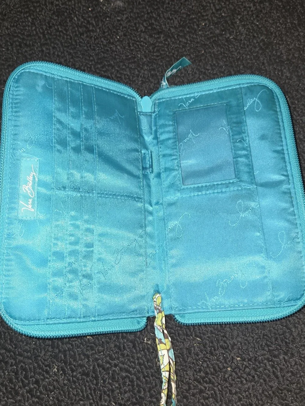 Vera Bradley Peacock Wallet Wristlet